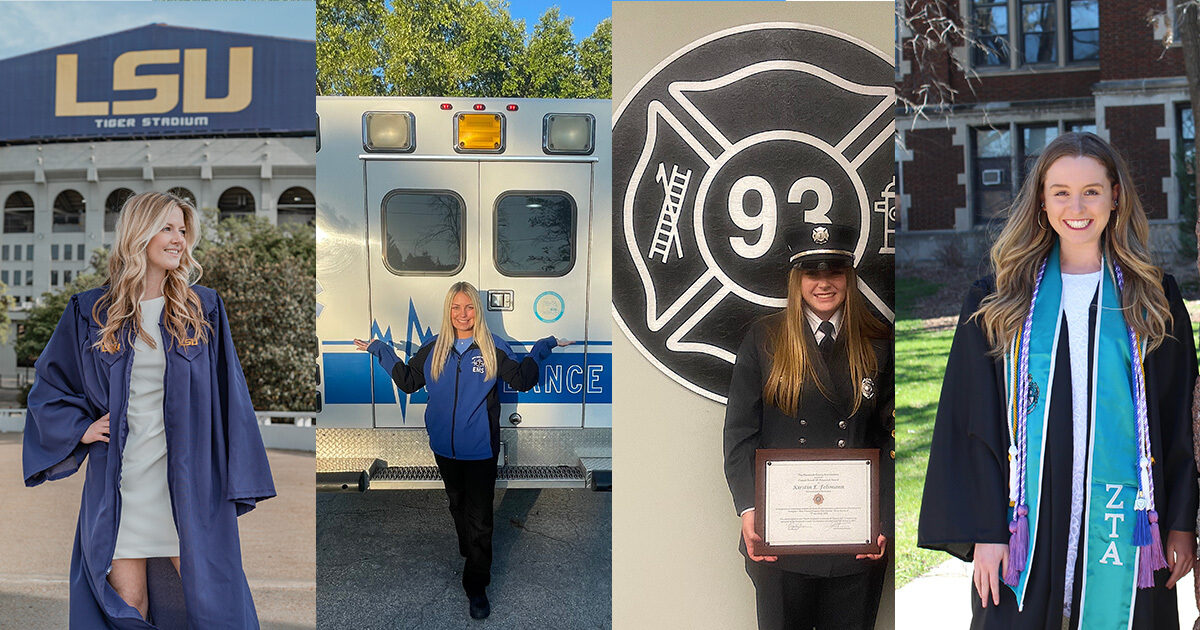 Zeta Tau Alpha Fraternity Zetas who are the first to respond