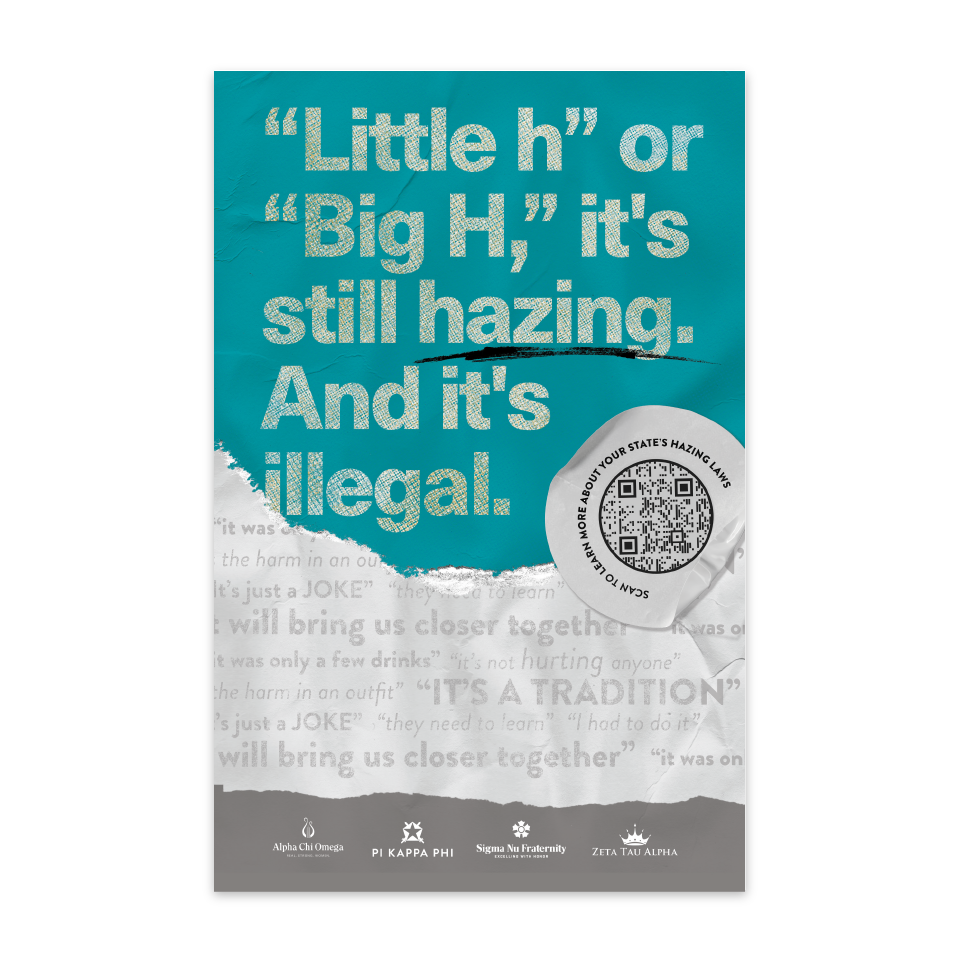 Hazing: Big "H" and Little "h" — Poster