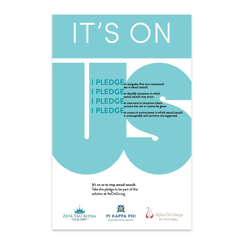 It's On Us — Poster PDF