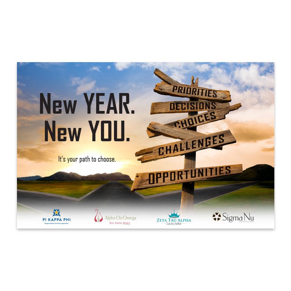 New Year, New You — Poster PDF