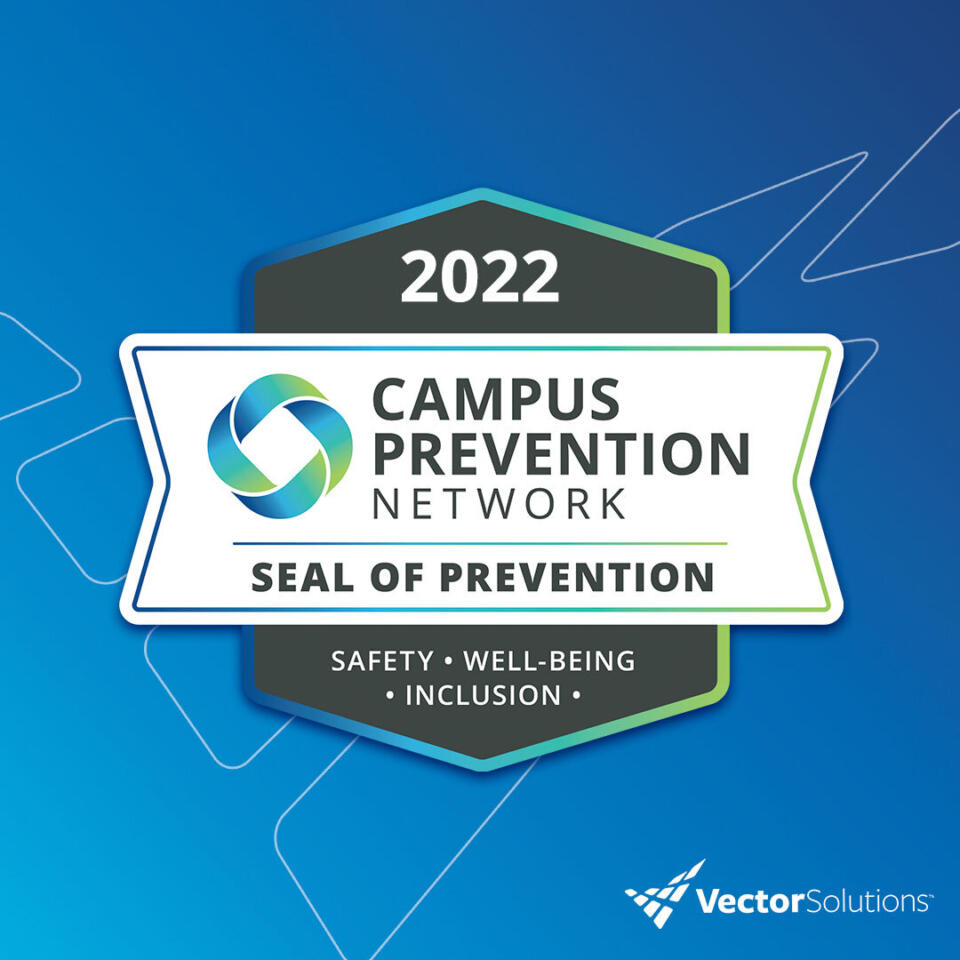 ZTA receives Campus Prevention Network Seal of Prevention
