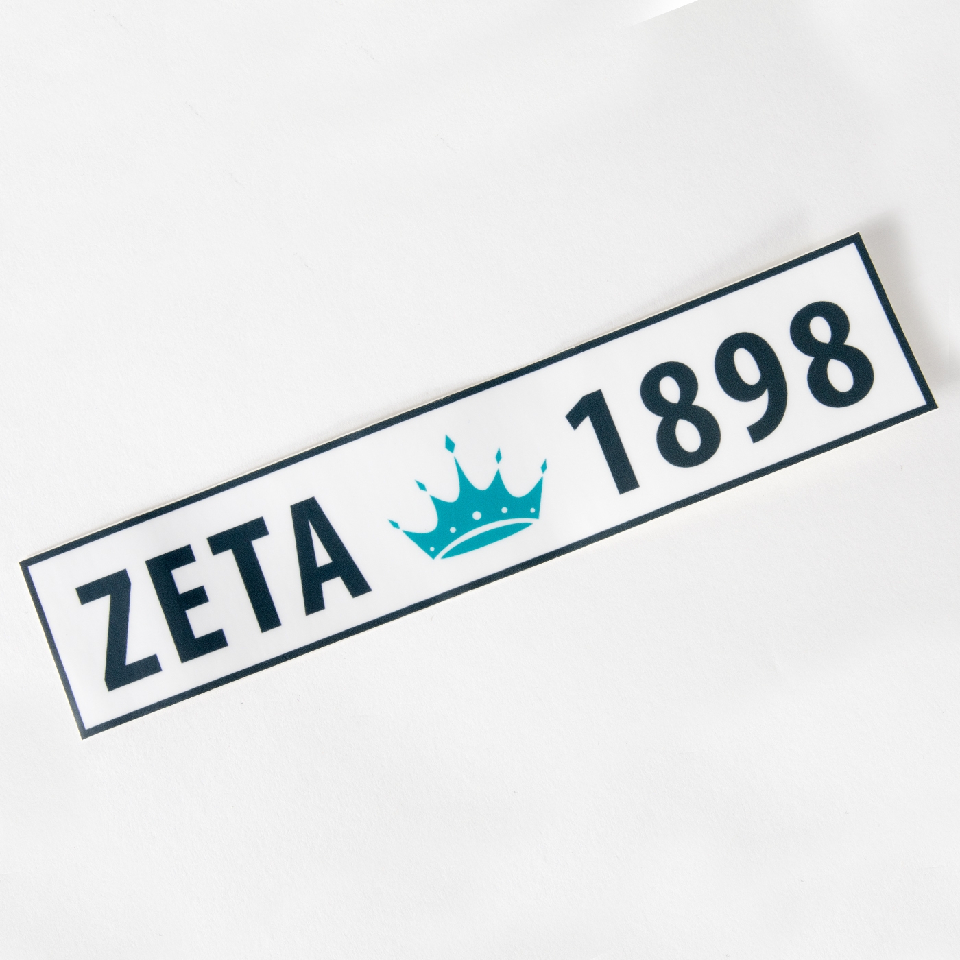 Zeta Tau Alpha 1898 Bumper Sticker