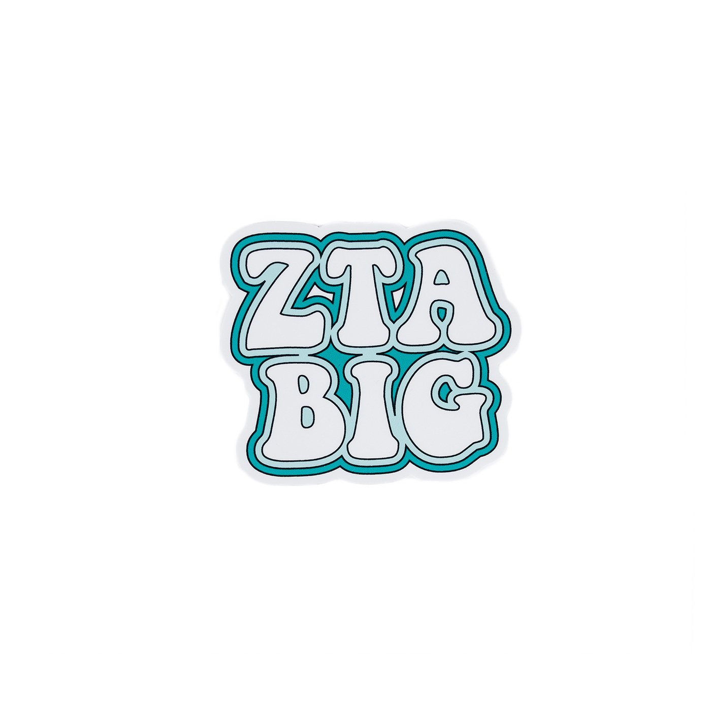 ZTA Big Die Cut Sticker