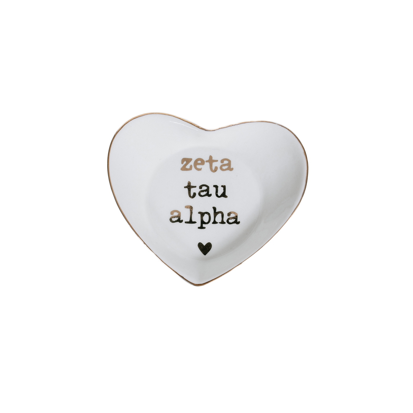 ZTA Heart Shaped Trinket Tray