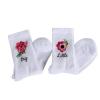 Zeta Tau Alpha Big Sister Floral Socks