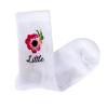 Zeta Tau Alpha Little Sister Floral Socks
