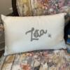 Zeta Decorative Pillow - Silver