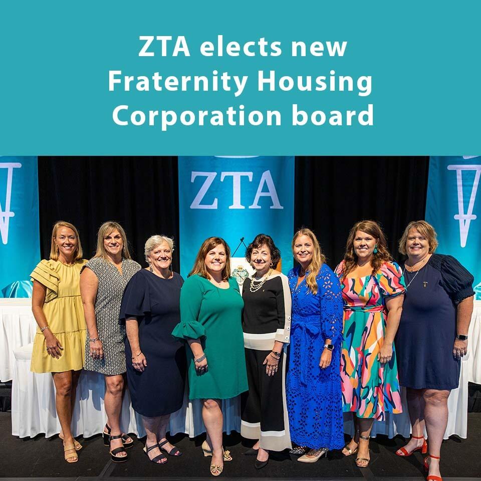 Zeta Tau Alpha elects new Fraternity Housing Corporation board
