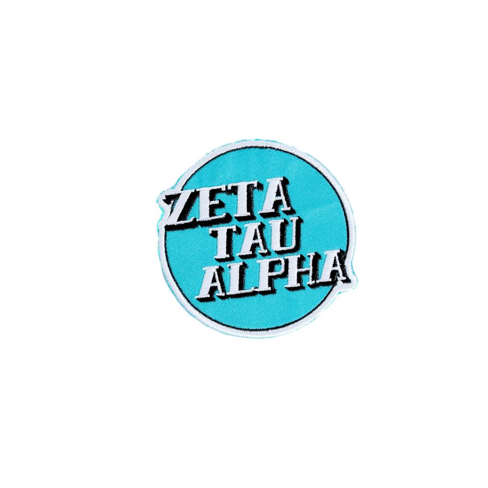 Zeta Tau Alpha Vintage Embroidered Patch