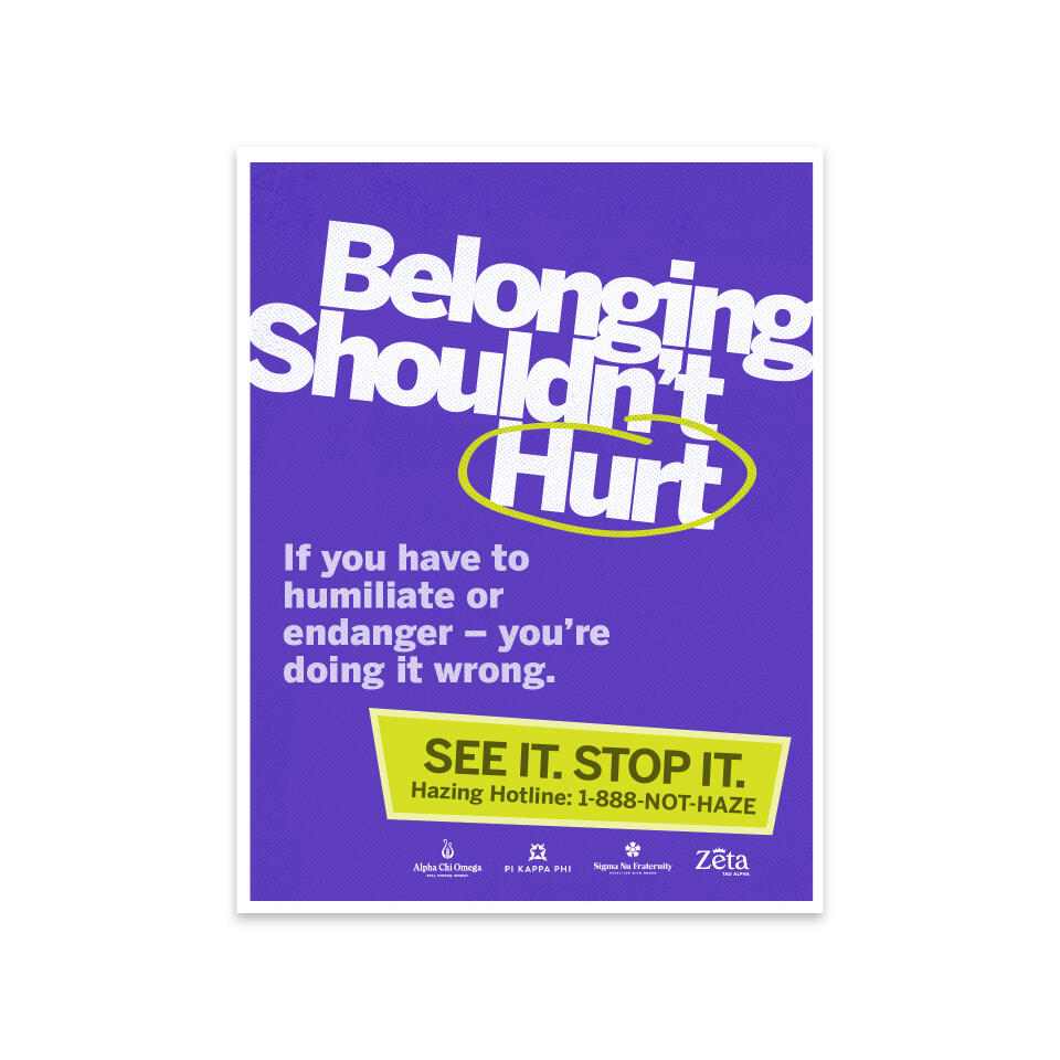 Belonging Shouldn't Hurt - Poster