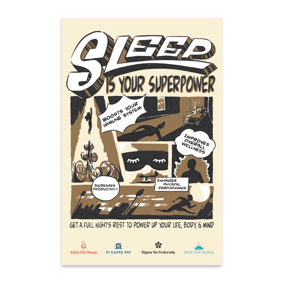 Sleep is Your Superpower - Poster