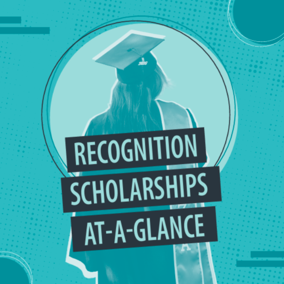 Recognition Scholarships At-A-Glance