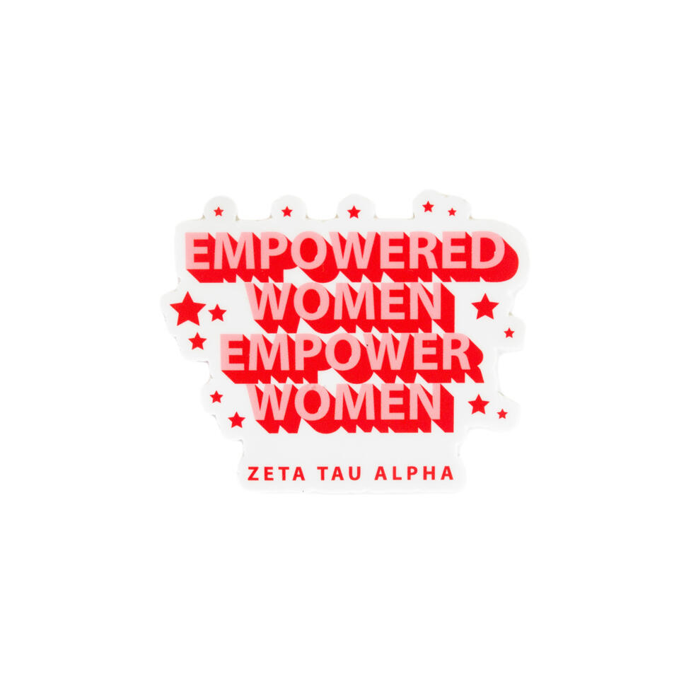 ZTA Empowered Women Sticker