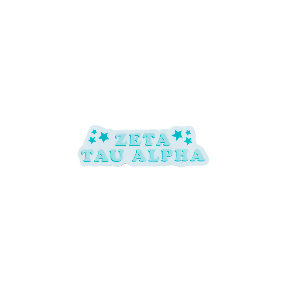 Zeta Tau Alpha Star Sticker
